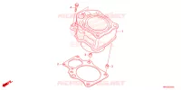 CYLINDRE pour Honda FOURTRAX 520 FOREMAN 4X4 ES PS de 2023