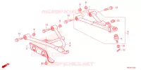 TRIANGLES AVANT pour Honda FOURTRAX 420 RANCHER 2X4 Electric Shift de 2023