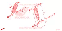 AMORTISSEUR ARRIERE pour Honda FOURTRAX 520 RUBICON IRS EPS de 2023
