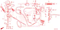 COMMODO   LEVIER   CABLE pour Honda FOURTRAX 520 RUBICON IRS EPS de 2023