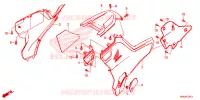COUVERCLE LATERAL   CAPOT DE RESERVOIR pour Honda FOURTRAX 520 RUBICON IRS EPS de 2023