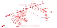 TRIANGLES AVANT pour Honda FOURTRAX 520 RUBICON IRS EPS de 2023