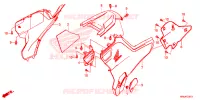 COUVERCLE LATERAL   CAPOT DE RESERVOIR pour Honda FOURTRAX 520 RUBICON IRS EPS de 2023
