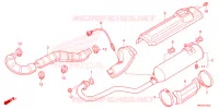 SILENCIEUX D'ECHAPPEMENT pour Honda FOURTRAX 520 FOREMAN 4X4 BASE de 2023