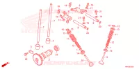 ARBRE A CAMES   SOUPAPE pour Honda FOURTRAX 520 FOREMAN 4X4 BASE de 2023