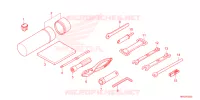 OUTIL pour Honda FOURTRAX 520 FOREMAN 4X4 BASE de 2023