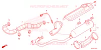 SILENCIEUX D'ECHAPPEMENT pour Honda FOURTRAX 520 FOREMAN 4X4 EPS de 2023
