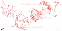 GUIDON pour Honda FOURTRAX 520 FOREMAN 4X4 EPS de 2023