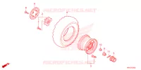 ROUE AVANT pour Honda FOURTRAX 520 FOREMAN 4X4 EPS de 2023
