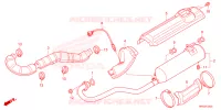 SILENCIEUX D'ECHAPPEMENT pour Honda FOURTRAX 520 FOREMAN 4X4 EPS de 2023