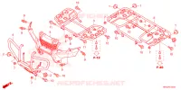 SUPPORT pour Honda FOURTRAX 520 FOREMAN 4X4 EPS de 2023