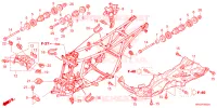 CADRE pour Honda FOURTRAX 520 FOREMAN 4X4 EPS de 2023