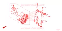 CORPS DE PAPILLON pour Honda X ADV 750 de 2024