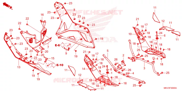 MARCHE PIEDS Honda SCOOTER 750 FORZA 2024  NSS750R