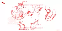 COUVERCLE INTERNE / POCHE pour Honda FORZA 750 de 2024