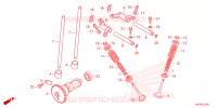 ARBRE A CAMES   SOUPAPE pour Honda FOURTRAX 420 RANCHER 4X4 AT DCT EPS de 2024
