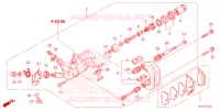 ETRIER DE FREIN ARRIERE pour Honda FOURTRAX 420 RANCHER 4X4 AT IRS EPS ESP de 2024