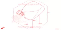 SELLE pour Honda FOURTRAX 420 RANCHER 4X4 AT IRS EPS ESP de 2024
