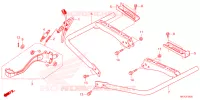 REPOSE PIED   PEDALE pour Honda FOURTRAX 420 RANCHER 4X4 AT IRS EPS ESP de 2024