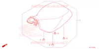 SELLE pour Honda FOURTRAX 420 RANCHER 4X4 AT IRS EPS ESP de 2024