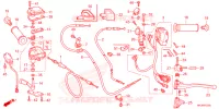 LEVIER DE GUIDON   CABLE   COMMODO pour Honda FOURTRAX 420 RANCHER 4X4 Manual Shift de 2024