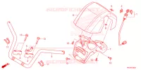 GUIDON pour Honda FOURTRAX 420 RANCHER 4X4 Manual Shift de 2024