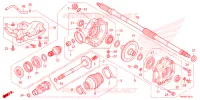 ENGRENAGE FINAL ARRIERE pour Honda FOURTRAX 520 FOREMAN 4X4 ES EPS de 2024
