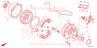 FLASQUE   MACHOIRES DE FREIN ARRIERE pour Honda FOURTRAX 520 FOREMAN 4X4 ES EPS de 2024