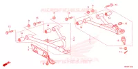 TRIANGLES AVANT pour Honda FOURTRAX 520 FOREMAN 4X4 EPS de 2024