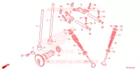 ARBRE A CAMES   SOUPAPE pour Honda FOURTRAX 520 FOREMAN RUBICON 4X4 EPS de 2024
