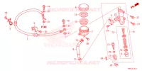 MAITRE CYLINDRE DE FREIN ARRIERE pour Honda FOURTRAX 520 FOREMAN RUBICON 4X4 EPS de 2024
