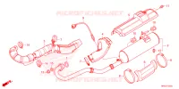 SILENCIEUX D'ECHAPPEMENT pour Honda FOURTRAX 520 FOREMAN RUBICON 4X4 EPS de 2024