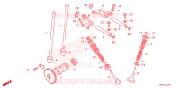 ARBRE A CAMES   SOUPAPE pour Honda FOURTRAX 520 FOREMAN RUBICON 4X4 EPS de 2024
