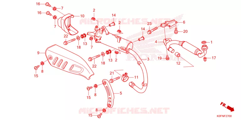 SILENCIEUX D'ECHAPPEMENT Honda MOTO 125 MONKEY 2024  Z125MAP