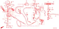 COMMODO   LEVIER   CABLE pour Honda FOURTRAX 520 RUBICON IRS EPS de 2024
