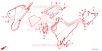 COUVERCLE LATERAL   CAPOT DE RESERVOIR pour Honda FOURTRAX 520 RUBICON IRS EPS de 2024