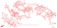 SUPPORT pour Honda FOURTRAX 520 RUBICON IRS EPS de 2024