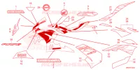 AUTOCOLLANTS pour Honda CBR 1000 RR SP de 2023