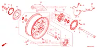 ROUE ARRIERE pour Honda CBR 1000 RR SP de 2023