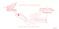 AUTOCOLLANTS pour Honda REBEL 500 ABS de 2023