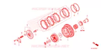 EMBRAYAGE pour Honda REBEL 500 ABS de 2023