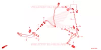 PEDALE pour Honda REBEL 500 ABS de 2023
