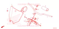 GUIDON   TE DE FOURCHE pour Honda CRF 250 R de 2024
