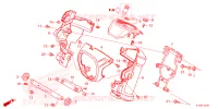 COUVERCLE PHARE / COUVERCLE FOURCHE AVANT pour Honda NAVI 110 de 2023