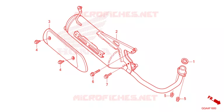 SILENCIEUX D'ECHAPPEMENT Honda SCOOTER 50 RUCKUS 2024  NPS50R