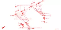 TRIANGLES AVANT pour Honda TALON 1000 XS FOX LIVE de 2023
