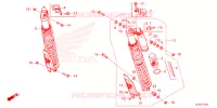 AMORTISSEUR ARRIERE pour Honda TALON 1000 XS de 2023
