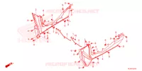 COUVERCLES LATERAUX pour Honda TALON 1000 XS de 2023