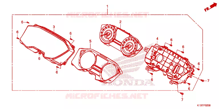 COMPTEUR  Honda SCOOTER 350 FORZA 2021  NSS350AM