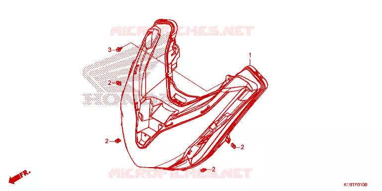PHARE Honda SCOOTER 350 FORZA 2020  NSS350AM